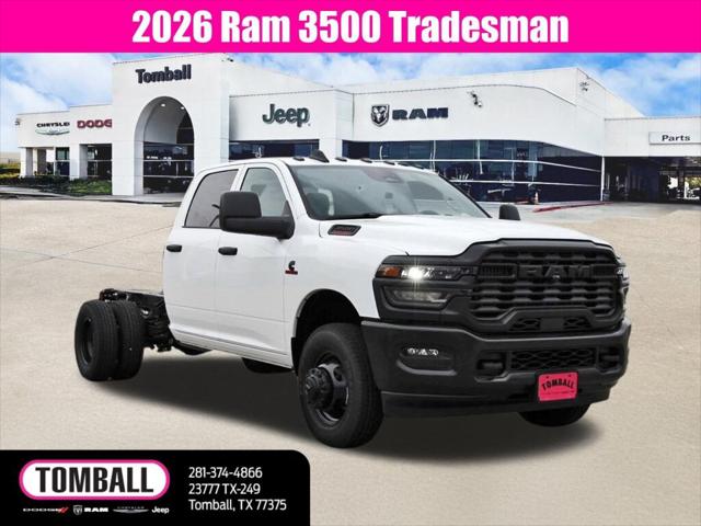 2026 RAM Ram 3500 Chassis Cab RAM 3500 TRADESMAN CREW CAB CHASSIS 4X4 60 CA