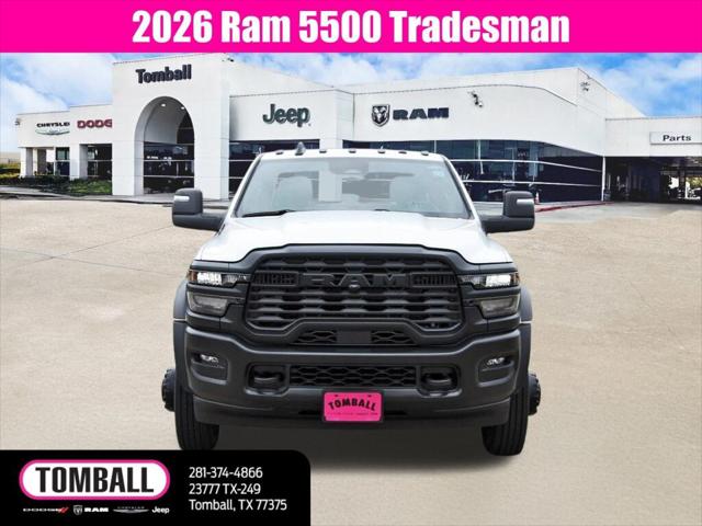 2026 RAM Ram 5500 Chassis Cab RAM 5500 TRADESMAN CHASSIS CREW CAB 4X4 84 CA
