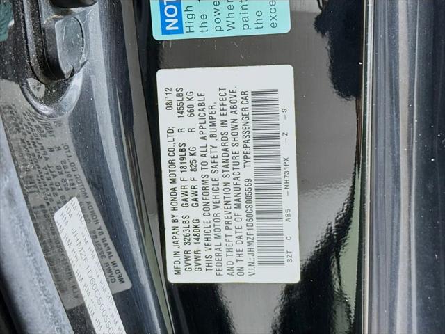 2012 Honda CR-Z EX