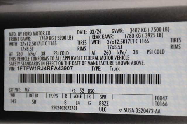 2024 Ford F-150 Raptor