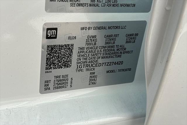 2026 GMC Sierra 1500 Double Cab, Standard Bed, Elevation, 4WD