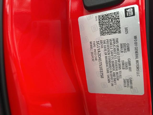 2026 Chevrolet Corvette Stingray Coupe, 1LT, RWD