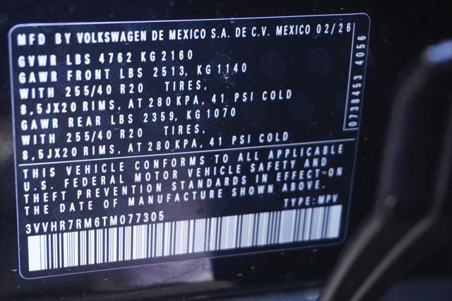 2026 Volkswagen Tiguan SE R-Line Black