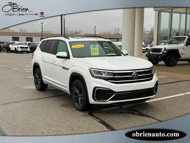2021 Volkswagen Atlas 3.6L V6 SE w/Technology R-Line for sale in Indianapolis, IN