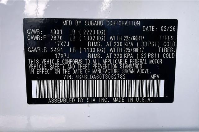 2026 Subaru Forester Unknown