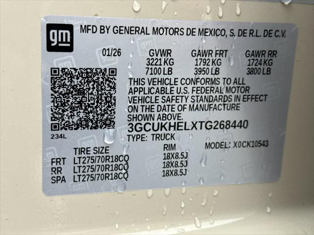 2026 Chevrolet Silverado 1500 4WD Crew Cab Short Bed ZR2