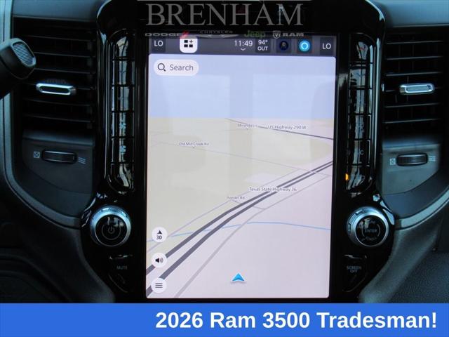 2026 Ram 3500 Tradesman Crew Cab 4x4 8' Box