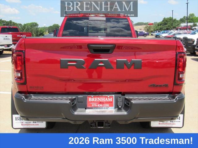 2026 Ram 3500 Tradesman Crew Cab 4x4 8' Box