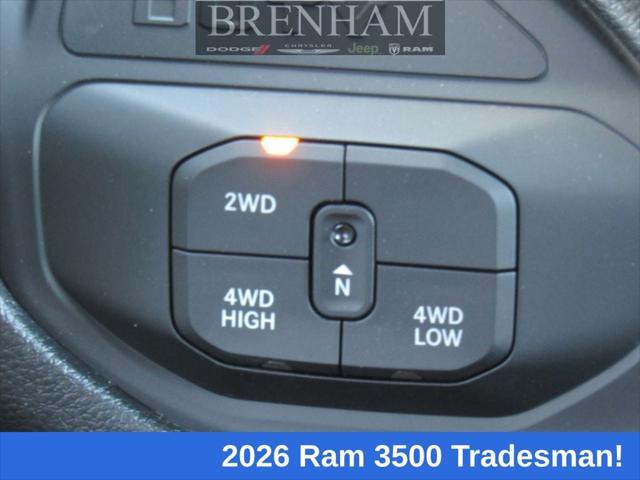 2026 Ram 3500 Tradesman Crew Cab 4x4 8' Box