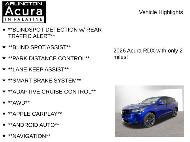 2026 Acura RDX w/A-Spec Package