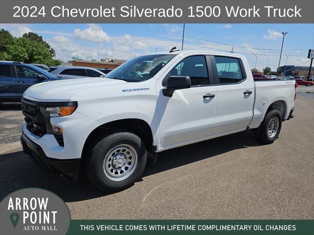 2024 Chevrolet Silverado 1500 4WD Crew Cab Short Bed WT