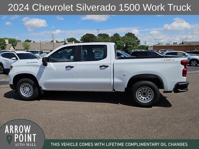 2024 Chevrolet Silverado 1500 4WD Crew Cab Short Bed WT