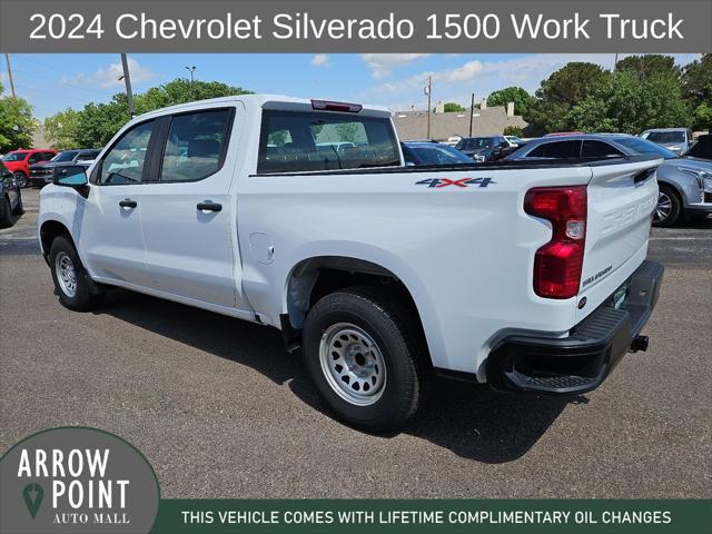 2024 Chevrolet Silverado 1500 4WD Crew Cab Short Bed WT