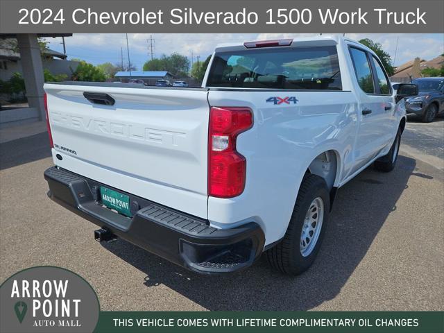 2024 Chevrolet Silverado 1500 4WD Crew Cab Short Bed WT