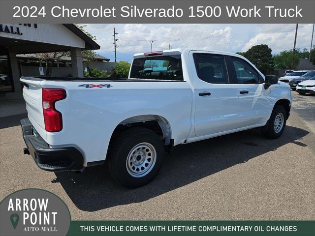 2024 Chevrolet Silverado 1500 4WD Crew Cab Short Bed WT