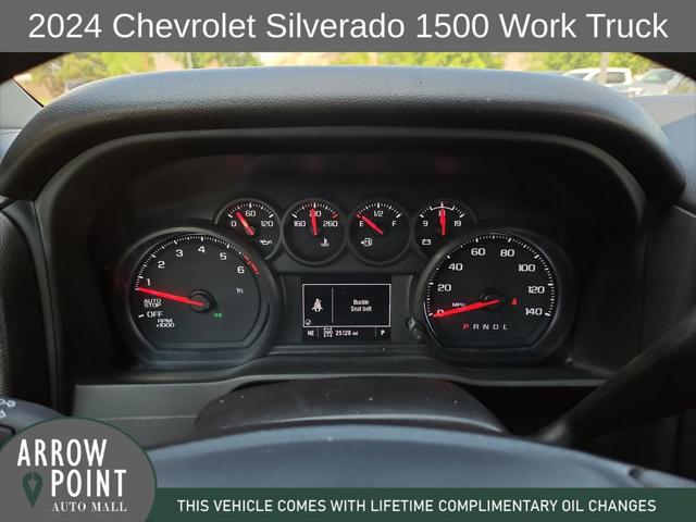 2024 Chevrolet Silverado 1500 4WD Crew Cab Short Bed WT