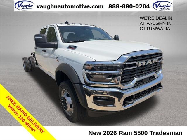 2026 RAM Ram 5500 Chassis Cab RAM 5500 TRADESMAN CHASSIS CREW CAB 4X4 84 CA