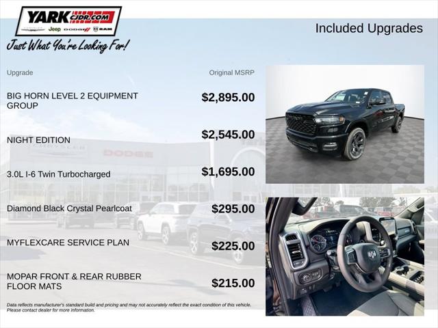 2026 RAM 1500 RAM 1500 BIG HORN CREW CAB 4X4 57 BOX