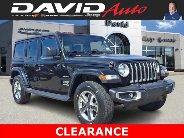 2021 Jeep Wrangler Unlimited Sahara 4x4 2021 Jeep Wrangler Unlimited Sahara 4x4