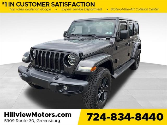 2022 Jeep Wrangler Unlimited Sahara Altitude 4x4