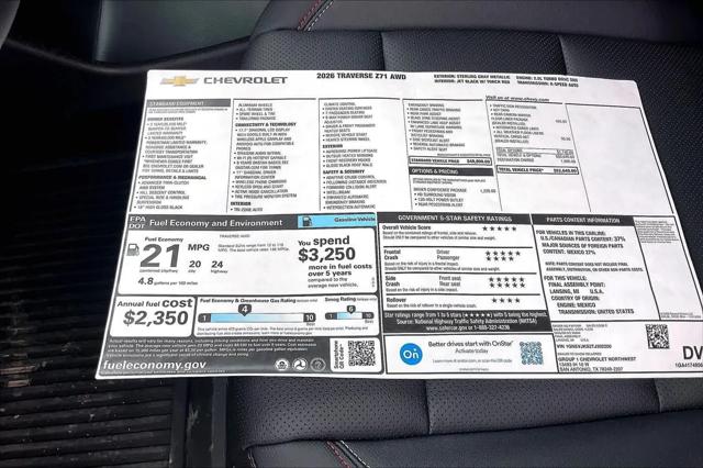2026 Chevrolet Traverse AWD Z71