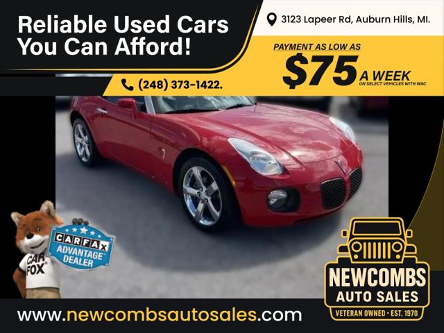 2007 Pontiac Solstice GXP for sale in Auburn Hills, MI