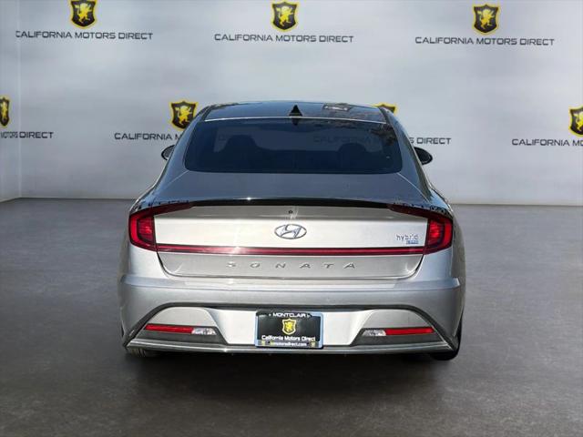 2021 Hyundai Sonata Blue