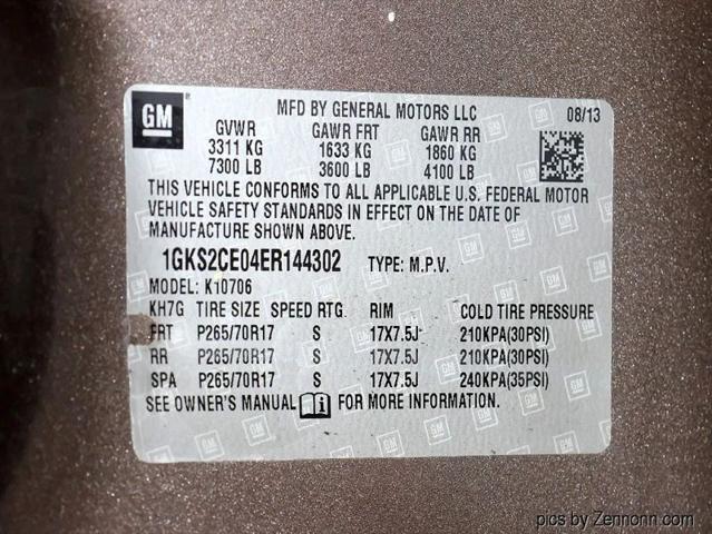 2014 GMC Yukon SLT