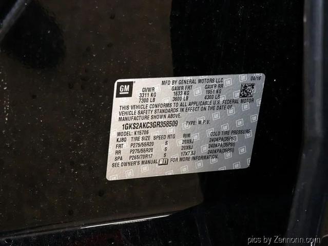 2016 GMC Yukon SLE