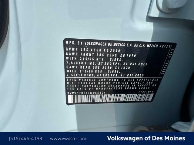 2026 Volkswagen Taos SE