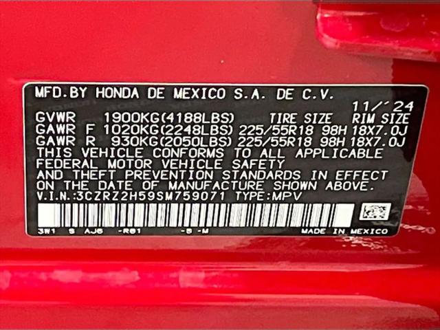 2025 Honda HR-V AWD Sport