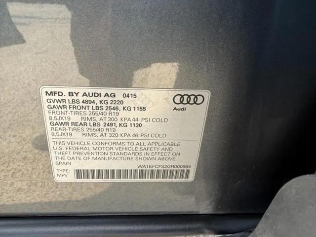 2016 Audi Q3 2.0T Premium Plus
