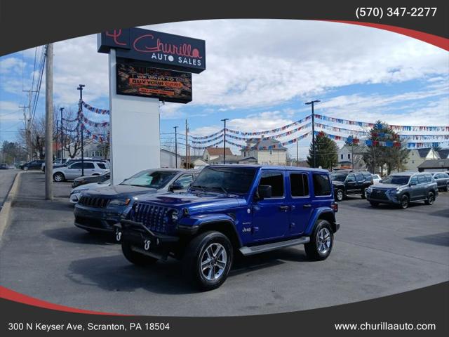 2019 Jeep Wrangler Unlimited Sahara for sale in Scranton, PA