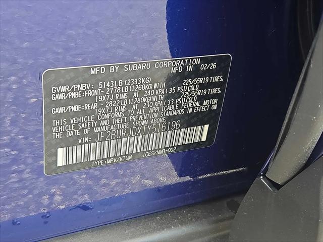 2026 Subaru Outback Touring XT
