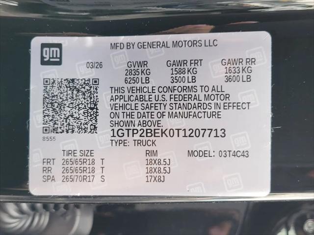 2026 GMC Canyon Elevation, 4WD