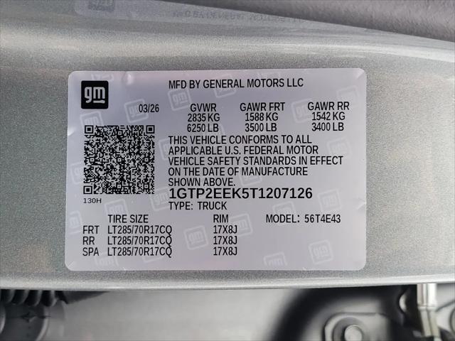 2026 GMC Canyon AT4X, 4WD