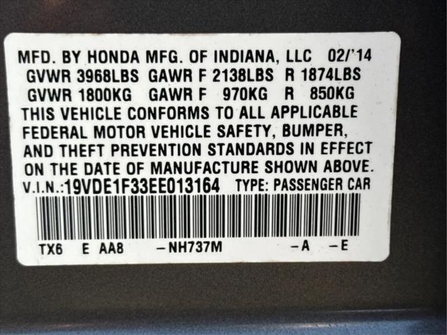 2014 Acura ILX 2.0L