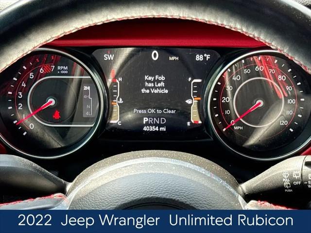 2022 Jeep Wrangler Unlimited Rubicon 4x4