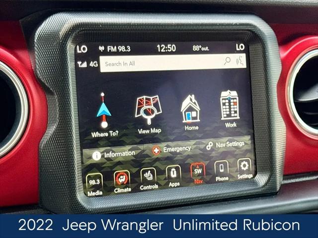 2022 Jeep Wrangler Unlimited Rubicon 4x4