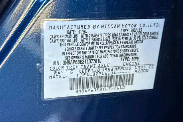 2026 Nissan Kicks S