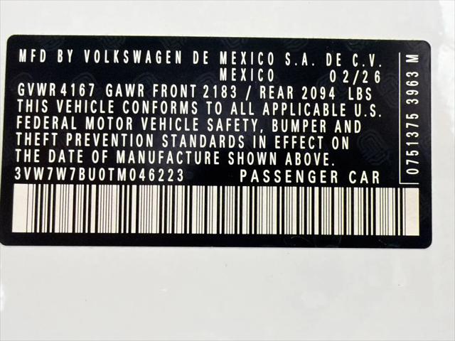 2026 Volkswagen Jetta SE