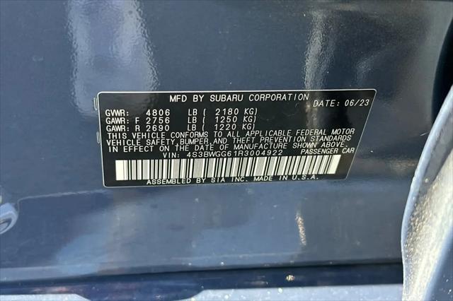 2024 Subaru Legacy Sport