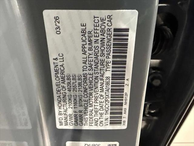 2026 Honda Accord Sedan Sport