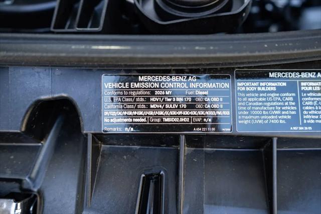 2026 Mercedes-Benz Sprinter 2500 Standard Roof 4-Cyl Diesel