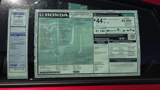 2026 Honda Accord Sedan Sport-L