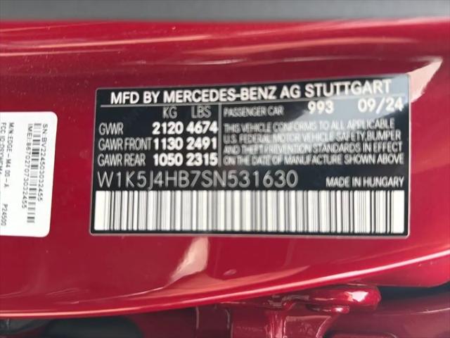 2025 Mercedes-Benz CLA 250 4MATIC