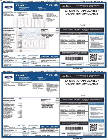 2023 Ford Transit Cargo Van T-250