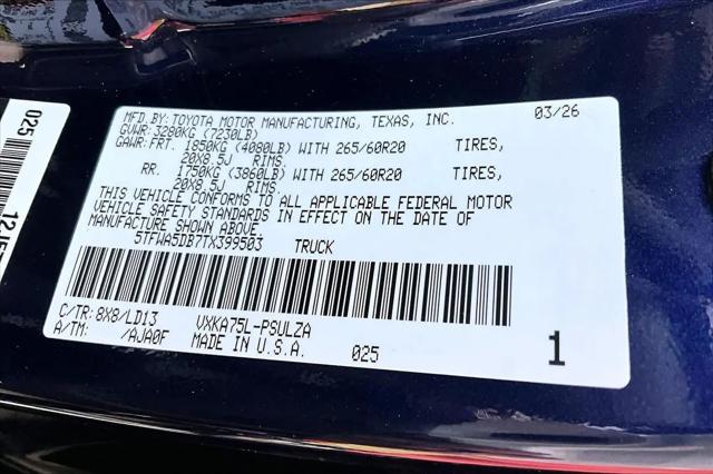 2026 Toyota Tundra Limited CrewMax 5.5' Bed