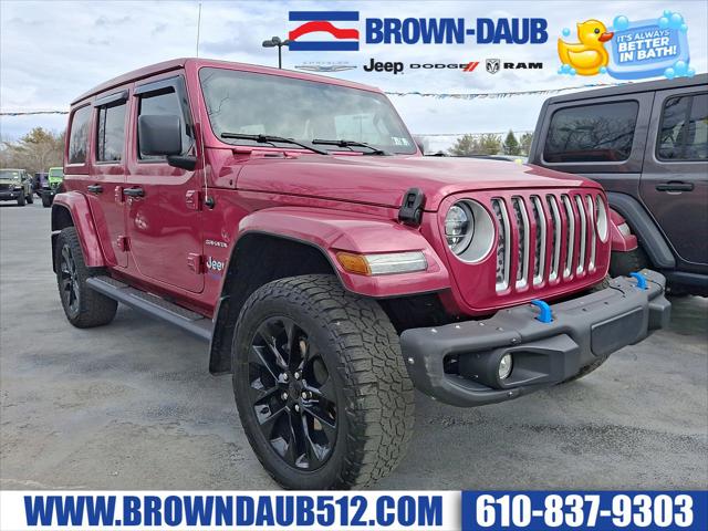 2022 Jeep Wrangler 4xe Unlimited Sahara 4x4 2022 Jeep Wrangler 4xe Unlimited Sahara 4x4