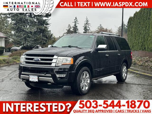2017 Ford Expedition EL Platinum for sale in Portland , OR